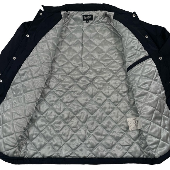 RipNDip Size S Navy Blue Full-Zip Windbreaker Jacket (Retail $100) - Picture 7 of 7